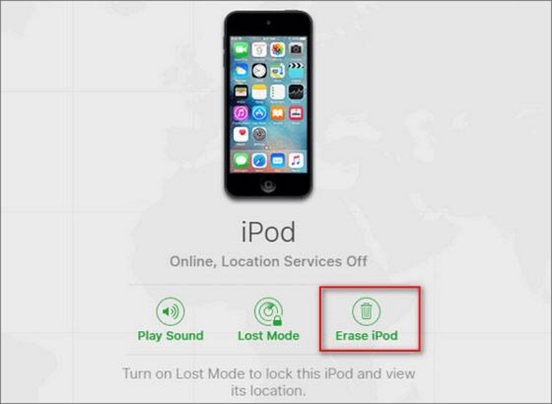 アカウントから削除｜iPod Touchのアクティベーションロックを回避する