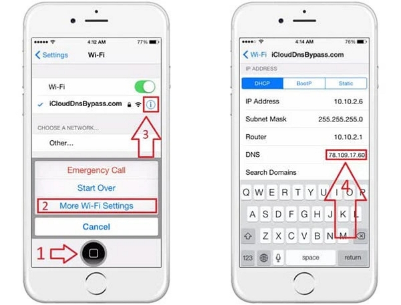 input iCloud DNS | iCloud DNS Bypass