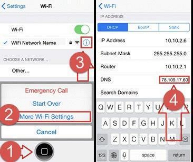 More WiFi Settings | Bypass iPhone Activation Lock Without Apple ID