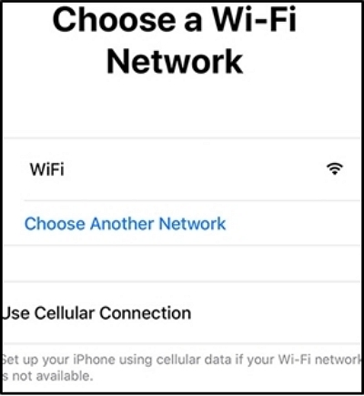 Wi-Fiネットワークを選ぶ｜iPhoneのリモート管理をバイパスする