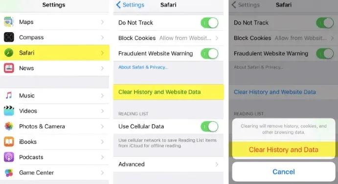 clear Safari cache | You Must Change Your iPhone Unlock Passcode at This Time