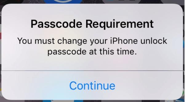 change passcode in Passcode Requirement | You Must Change Your iPhone Unlock Passcode at This Time