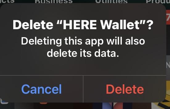 click Delete | Wrong Apple ID When Updating Apps