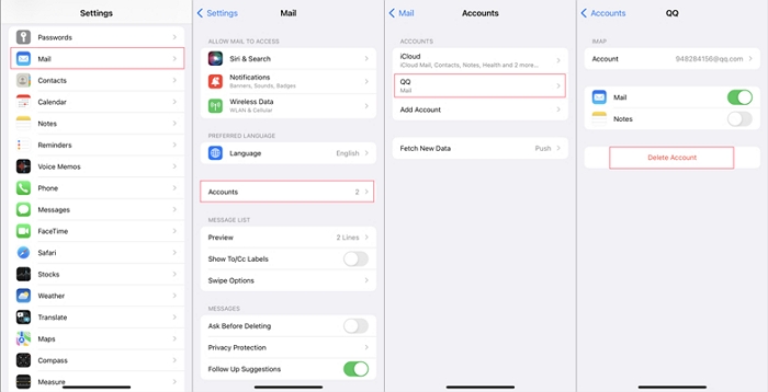 delete MS exchange account | You Must Change Your iPhone Unlock Passcode at This Time