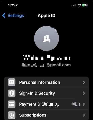 Apple ID のメールアドレスを見つける | iCloud のメールアドレスを見つける