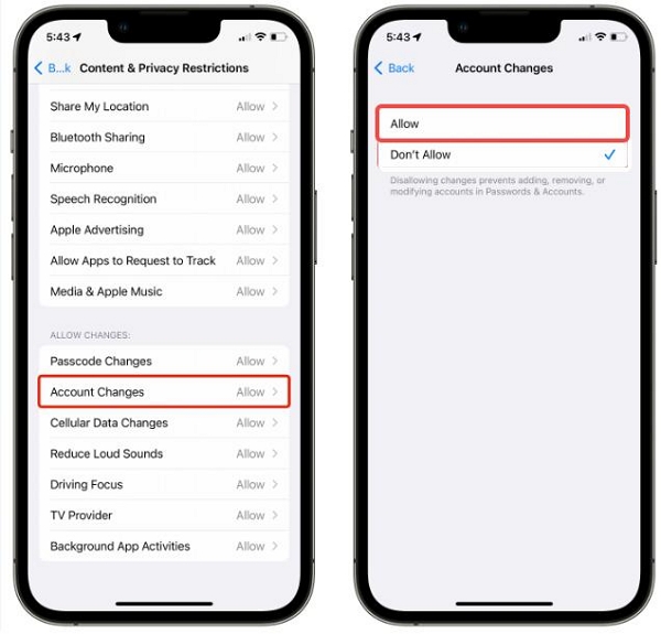 Enter your Screen Time passcode | Fix Apple ID Greyed Out solution