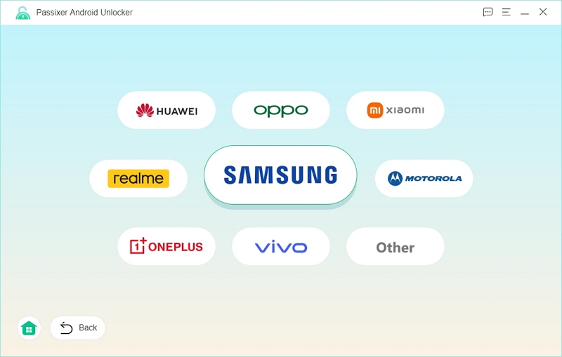 Passixer Android Unlocker 2 | samsung FRP reset firmware file