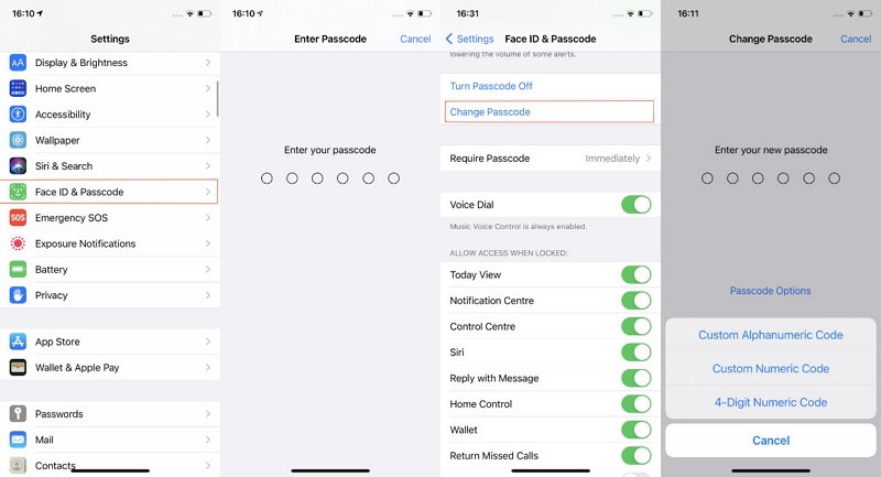 change iphone lock screen password | Change iPhone Lock Screen