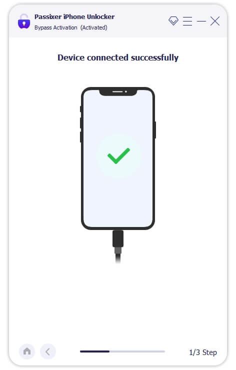 Passixer iPhoneロック解除ステップ2｜icloudバイパスDNS