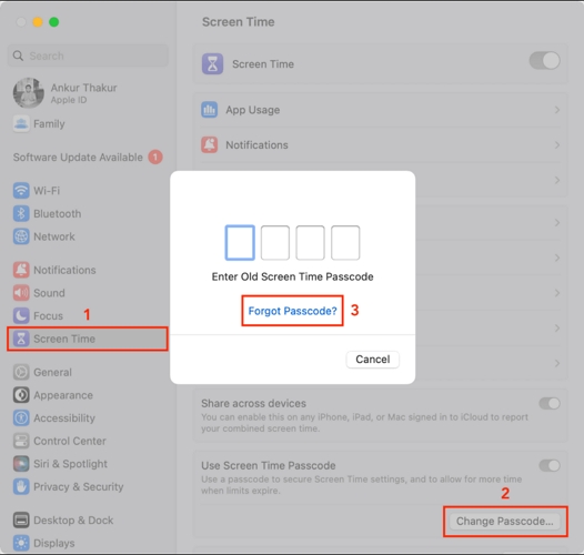 Reset Passcode on Mac | Bypass Screen Time Passcode on Mac/iPhone 