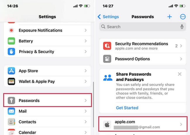 設定からApple IDのパスワードを表示する | リセットせずにApple IDのパスワードを見つける