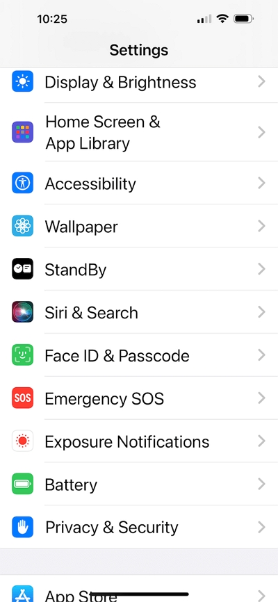 Go to the Settings app  | Set Password On Apps In iPhone