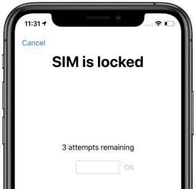 iPhone で SIM ロックを解除する | iPhone で SIM カードのロックを解除する