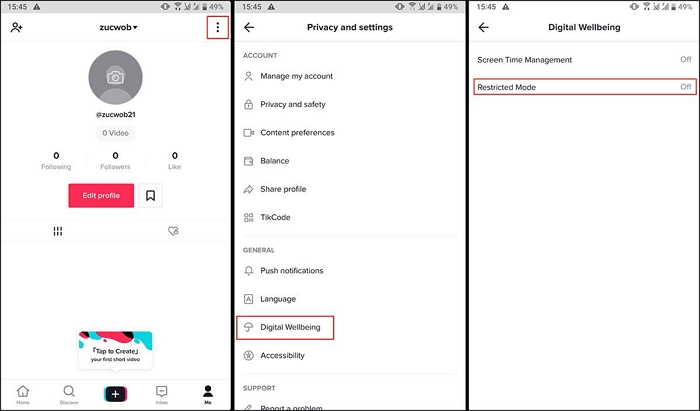 TikTok Restricted Mode | Turn Off Restricted Mode on iPhone/iPad