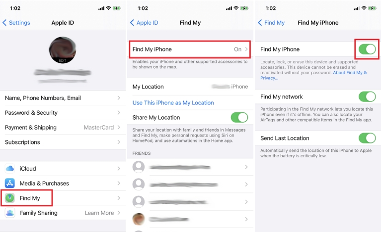 use password to turn off Find My | disable Find My iPhone without Password