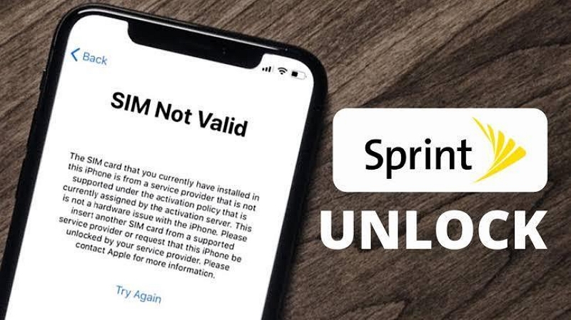 Sprint で iPhone の SIM カードのロックを解除 | iPhone の SIM カードのロックを解除