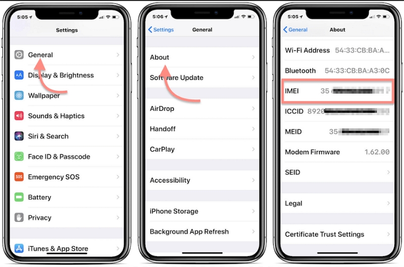 go to Settings | Unlock Vodafone iPhone