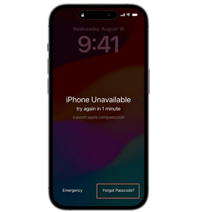 iPone Unavailable | unlock your iphone when you forgot the password