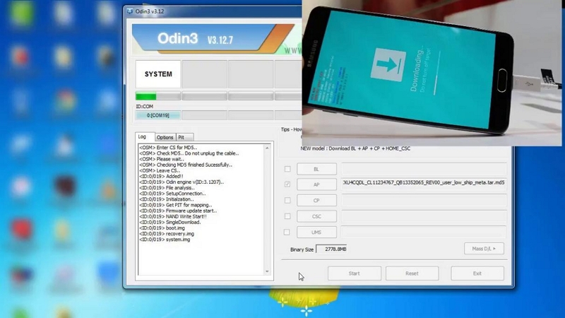 current Odin executable | samsung FRP reset firmware file